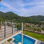 With Private Pool And Sea View In Goecek, *