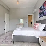 With Private Pool And Sea View In Goecek, Fethiye