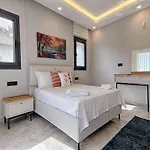 With Private Pool And Sea View In Goecek, Fethiye