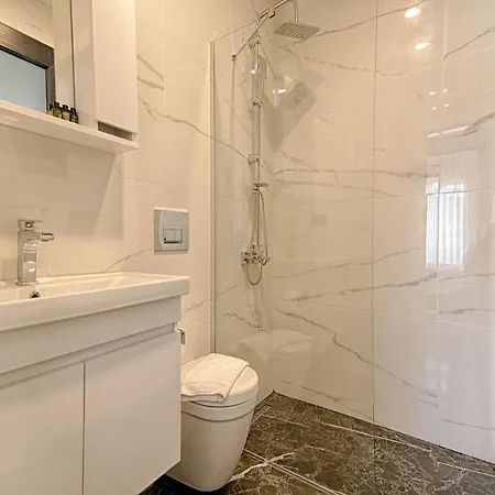 With Private Pool And Sea View In Goecek, Fethiye