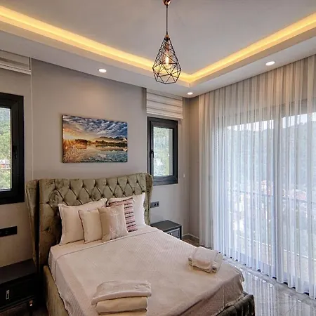 Villa With Private Pool And Sea View In Goecek, *