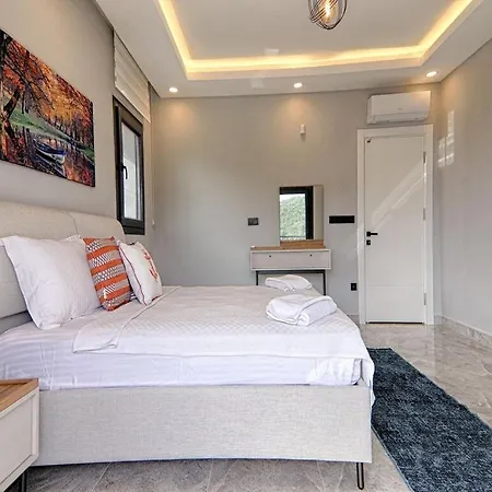 Villa With Private Pool And Sea View In Goecek, *