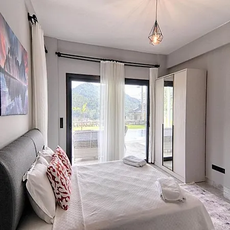 With Private Pool And Sea View In Goecek, Villa