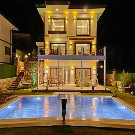 Βίλα With Private Pool And Sea View In Goecek,