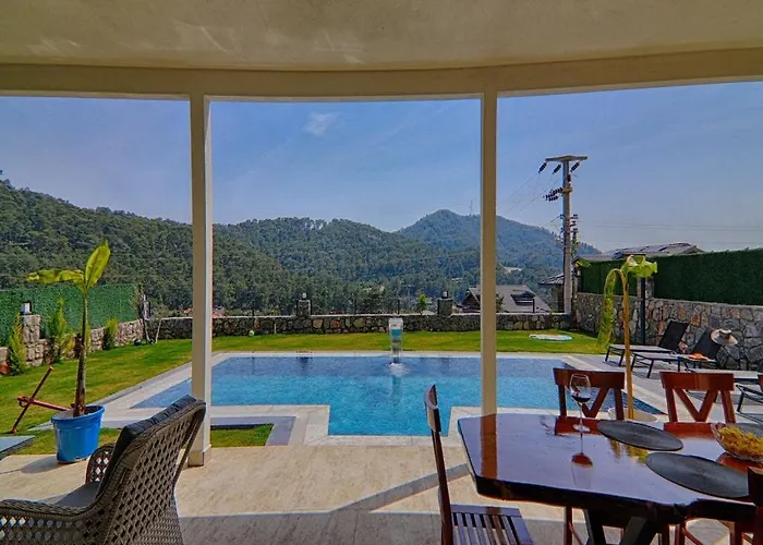 Βίλα With Private Pool And Sea View In Goecek, *