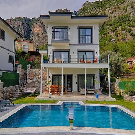 Vilă With Private Pool And Sea View In Goecek, Fethiye
